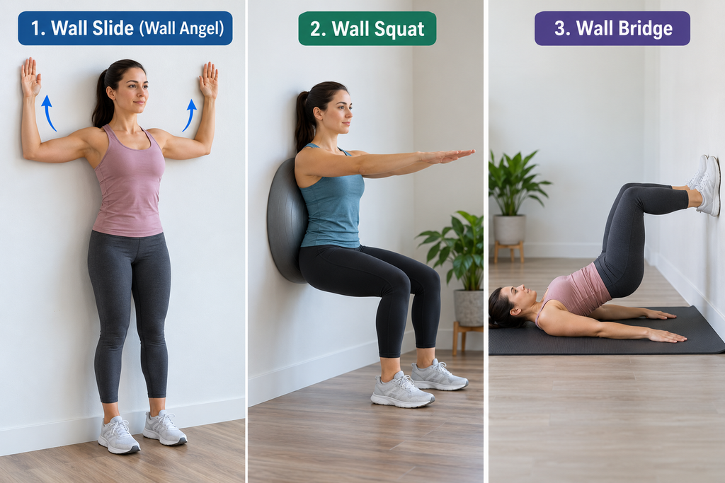 Wall pilates Wall pilates