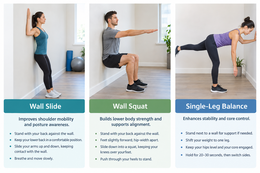 Wall pilates Wall pilates
