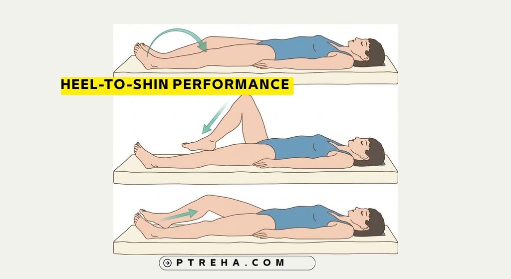 Heel-to-Shin Test Heel-to-Shin Test