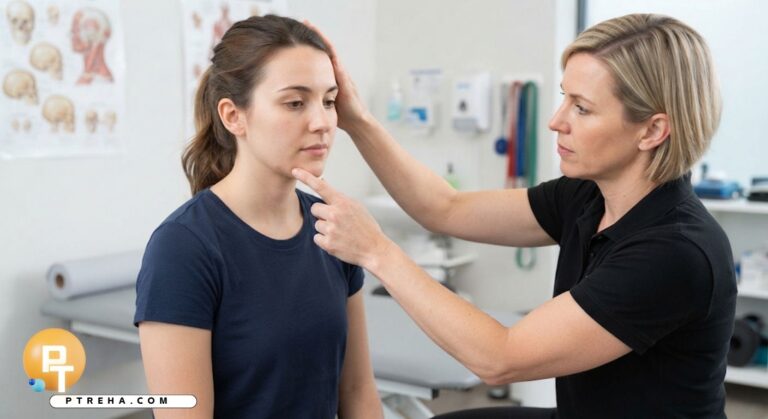 TMJ joint play test