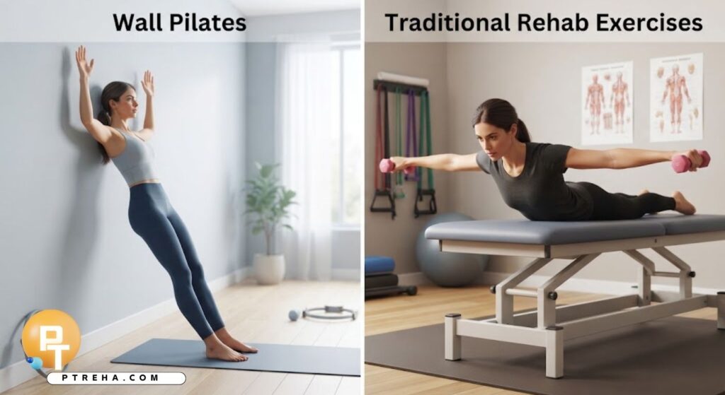 Wall pilates Wall pilates