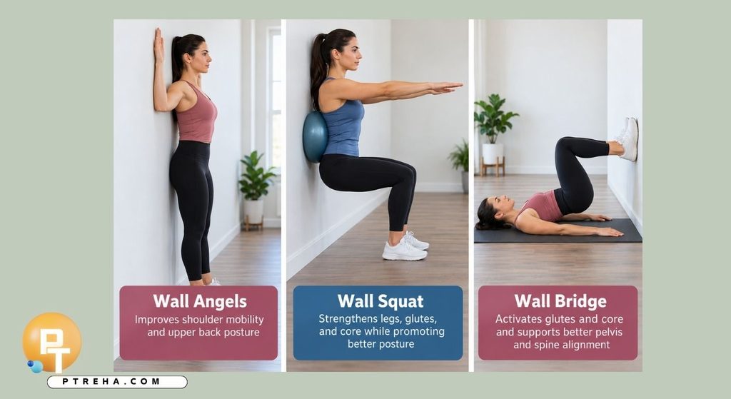 Wall pilates Wall pilates