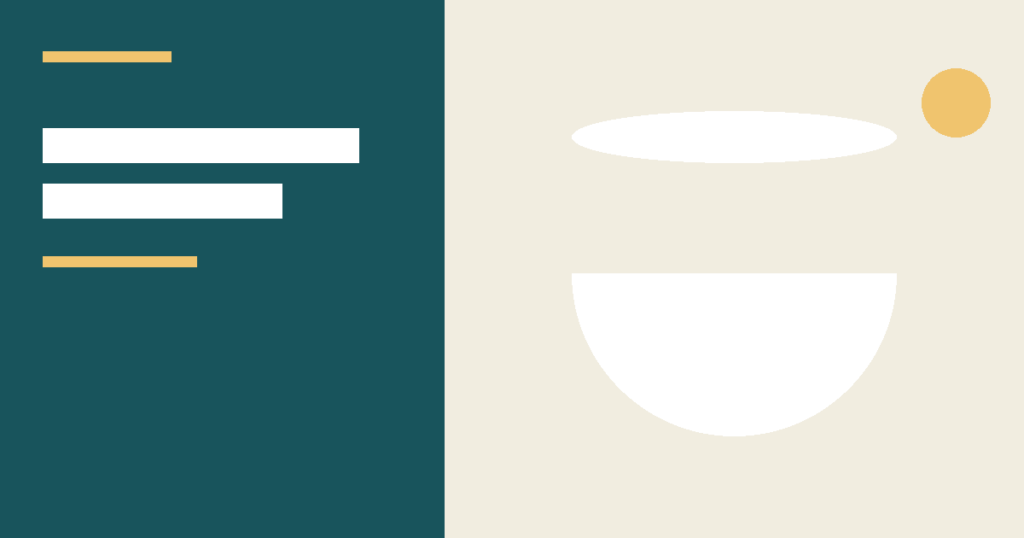 Snacks for Bone Bowl with yogurt on a teal and cream background, illustrating snacks for bone, joint, and muscle health